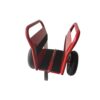 Heavy Duty Panel Dolly With 2 Handles, 10" Solid Rubber Tires, Supports 1000 Lbs, All Terrain For Drywall & Doors - Red - Image 7