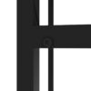 Glass Two Layer Tea Table, Small Round Table, Bedroom Corner Table (Set of 2), Living Room Side Table - Black - Image 10