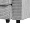 Single Sofa With Storage, Movable Ottoman, USB Ports, Cup Holders, Phone Holder - Gray - Image 20
