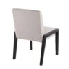 Carmen - Contemporary Chair (Set of 2) - Beige / Black - Image 4