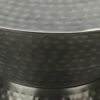 Drum Accent Side Table, Contemporary & Modern - Silver - Image 4