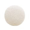Fuji - Mushroom Footstool Ottoman - Ivory White - Image 2