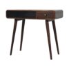 Curved Writing Desk - Walnut - Image 3