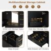 30" Bathroom Vanity Set With Soft Close Doors And Handles - Black - Image 5