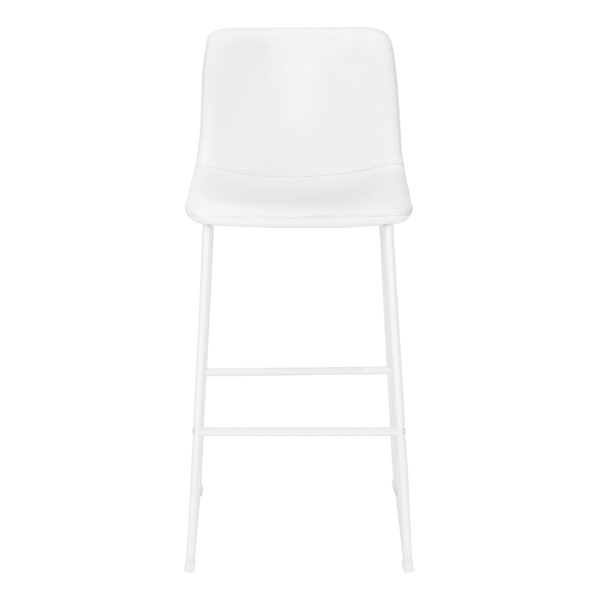 Office Chair, Bar Height, Standing, Computer Desk, Contemporary & Modern - White