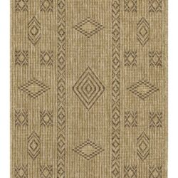 Earth - 2'7" X 7'3" Indoor, Outdoor Area Rug - Jute, Mocha
