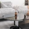 32" Round Tempered Glass Table Top Glass 2 / 5" Thick Beveled Polished Edge - Black - Image 4