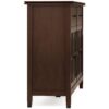 Artisan - Large 4 Door Sideboard Buffet - Russet Brown - Image 3