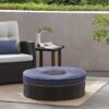 Madras - Ottoman With Ice Bucket - Brown - Image 5