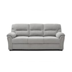Hamilton - Sofa With Nailhead Trim - Gray
