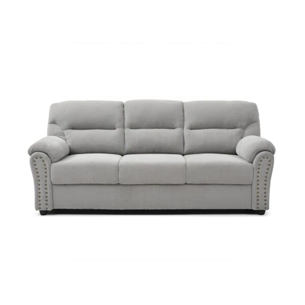 Hamilton - Sofa With Nailhead Trim - Gray