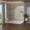 Multi Function Adjustable Hand Shower 7 Function Plastic Hand Shower With 59" Hose - Chrome - Image 6