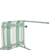4 Piece Set Of Single Chairs With Modern Color Blocking Design, UV Resistant And Rust Proof - Haze Green / White - Image 4