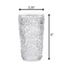 Paisley - Acrylic Glasses (Set of 4) Hi Ball, Bpa Free,Plastic Drinkware, 17Oz - Clear - Image 3