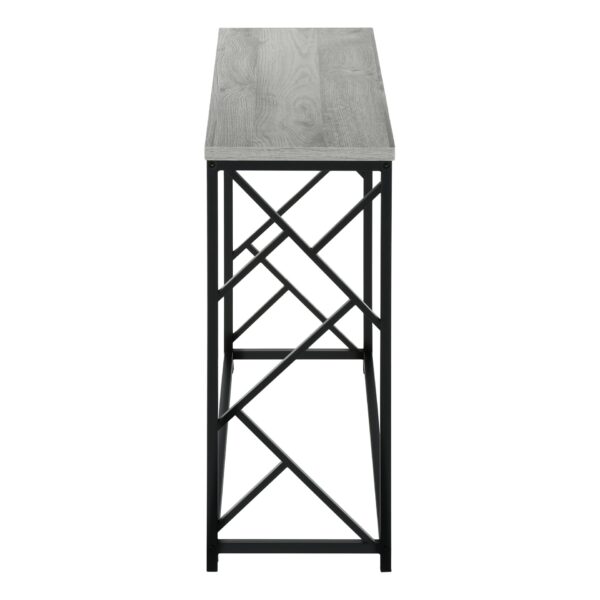 Accent Console Table For Entryway, Contemporary And Modern - Gray