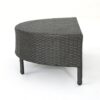 Pt Limon - Outdoor Coffee Table Half Round Design - Gray - Image 9
