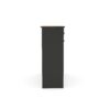 Double Tilt Out Trash Cabinet With Hideaway Drawer And Barn Door - Black - Image 16