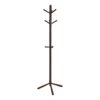 Free Standing Coat Rack 9 Hooks For Entryway - Espresso - Image 2