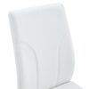 Modern (Set of 6) Dining Chairs With High Backrest And Sturdy Legs For Restaurants And Kitchens - White - Image 5
