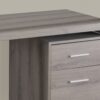 Computer Desk For Home Office, Laptop, Left, Right Set - Up, Storage Drawers, Contemporary & Modern - Taupe - Image 2