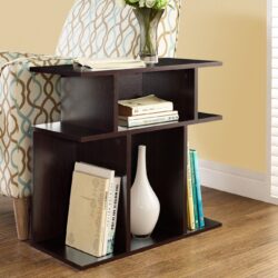 Accent Table, Side Versatile Design - Espresso