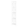Bookshelf, Bookcase, Etagere, Corner, 4 Tier, For Office, Transitional - White - Image 2