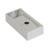 Rectangle Wall Mount Bathroom Sink With Single Faucet Hole, Stain Resistant - White - Image 9