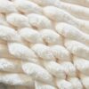 Plush Corduroy 4 Seat Sofa, Modern Comfy Upholstered Sofa Cloud Couch, Deep Seat Couches With Soft Pillows, Convertible Deep Seat Sofa Lounge Chair For Living Room - Beige - Image 14