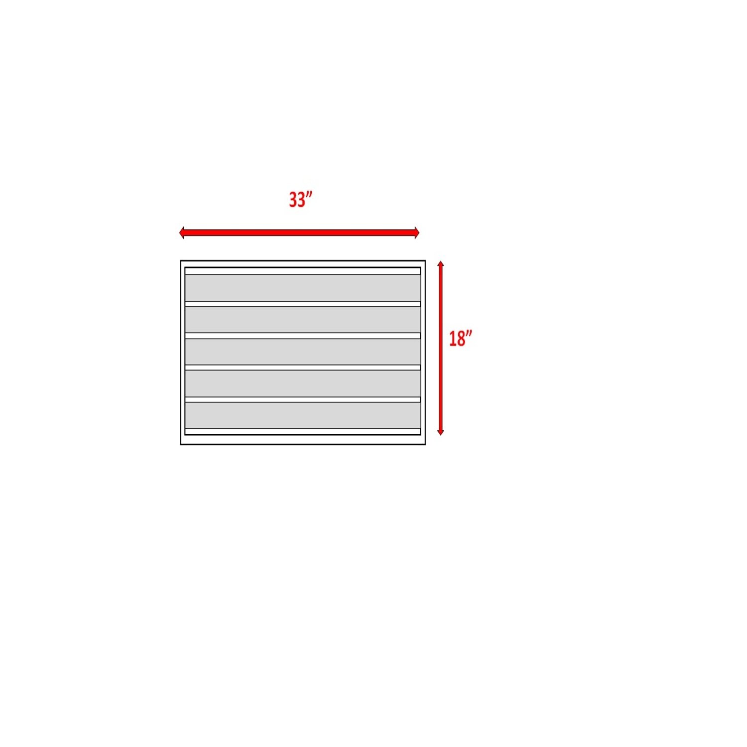 Chesterville - Slatted Side Table With Aluminum Top - Gray - Image 3