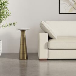 Nicollette - Side Table - Antique Brass