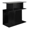 Accent Table, Side Contemporary & Modern - Black - Image 2