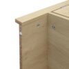 Tall Arched Kitchen Pantry, Modern Farmhouse Wood Kitchen Storage Cabinets, Arched Storage Display Cabinet With Adjustable Shelves, Versatile Cupboard For Kitchen, Dining Room - Natural - Image 19