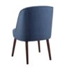 Bexley - Rounded Back Dining Chair With Wraparound Back - Blue - Image 5