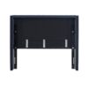 Upholstery Headboard Queen With Tufted Buttons And Nailhead Trim - Navy - Image 9
