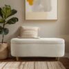 Flip Top Storage Bench - Cream - Image 8