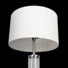Nimbus - Floor Lamp With 3Way Rotary Switch Clear Body Base - Silver Gray / White - Image 4