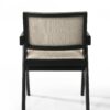 Jasper - 3 Piece Arm Chairs And Console Table (Set of 3) - Ebony Black - Image 8
