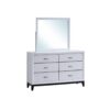 Glasgow - Dresser With 6 Drawers - White - Image 4