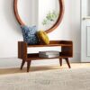 Nordic Storage Bench - Chestnut - Image 8