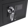0 72 Cu Ft Keypad Depository Safe - Black - Image 7