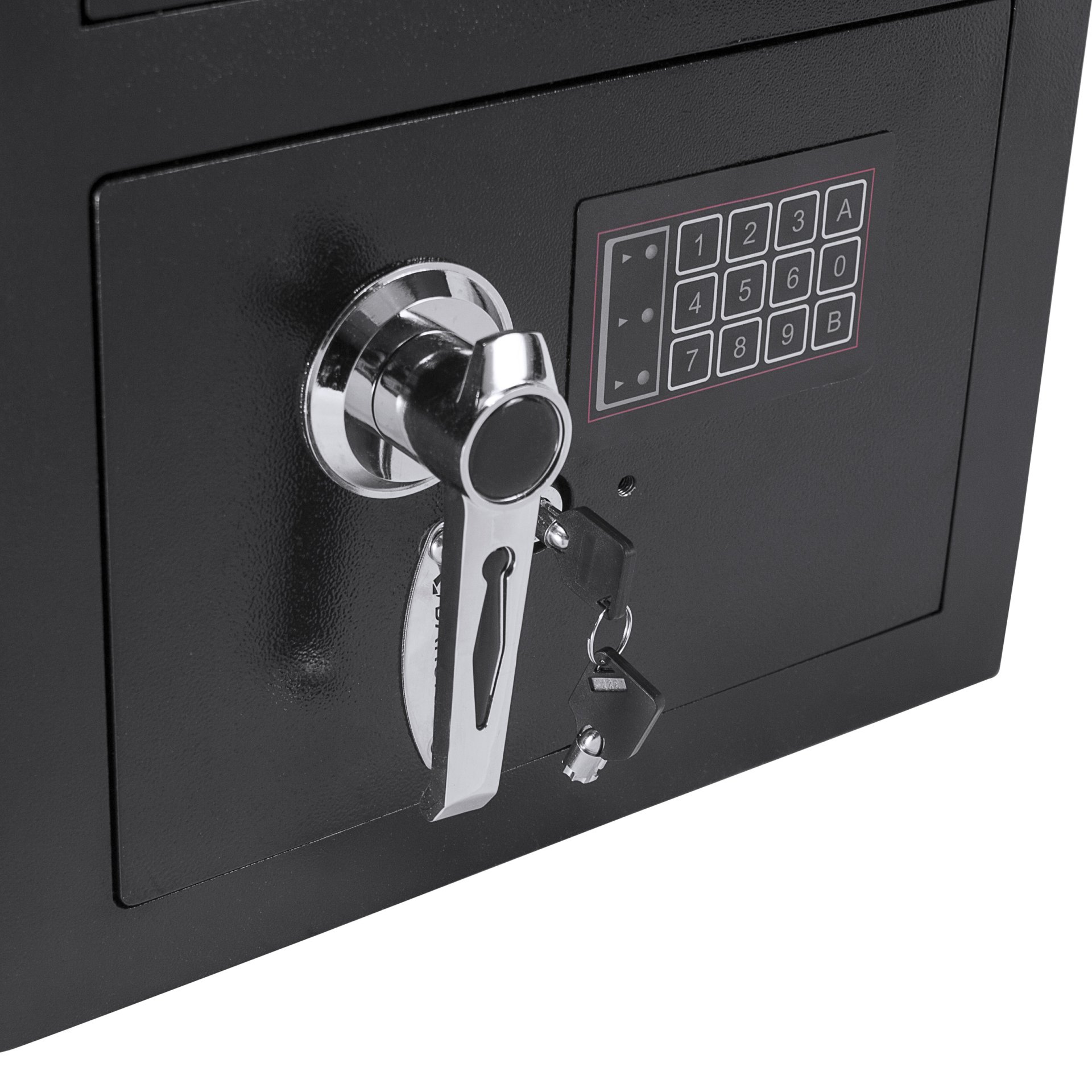 0 72 Cu Ft Keypad Depository Safe - Black - Image 7
