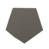 Side Table With Geometric Design - Light Gray - Image 8