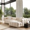 Alana - Tufted Right Sectional Sofa - Ivory - Image 15