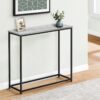 Accent Console Table For Entryway, Contemporary Convenient Design - Gray - Image 10