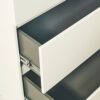Liv - Contemporary 4 Drawer Wood Chest With Extra Storage - White - Image 9