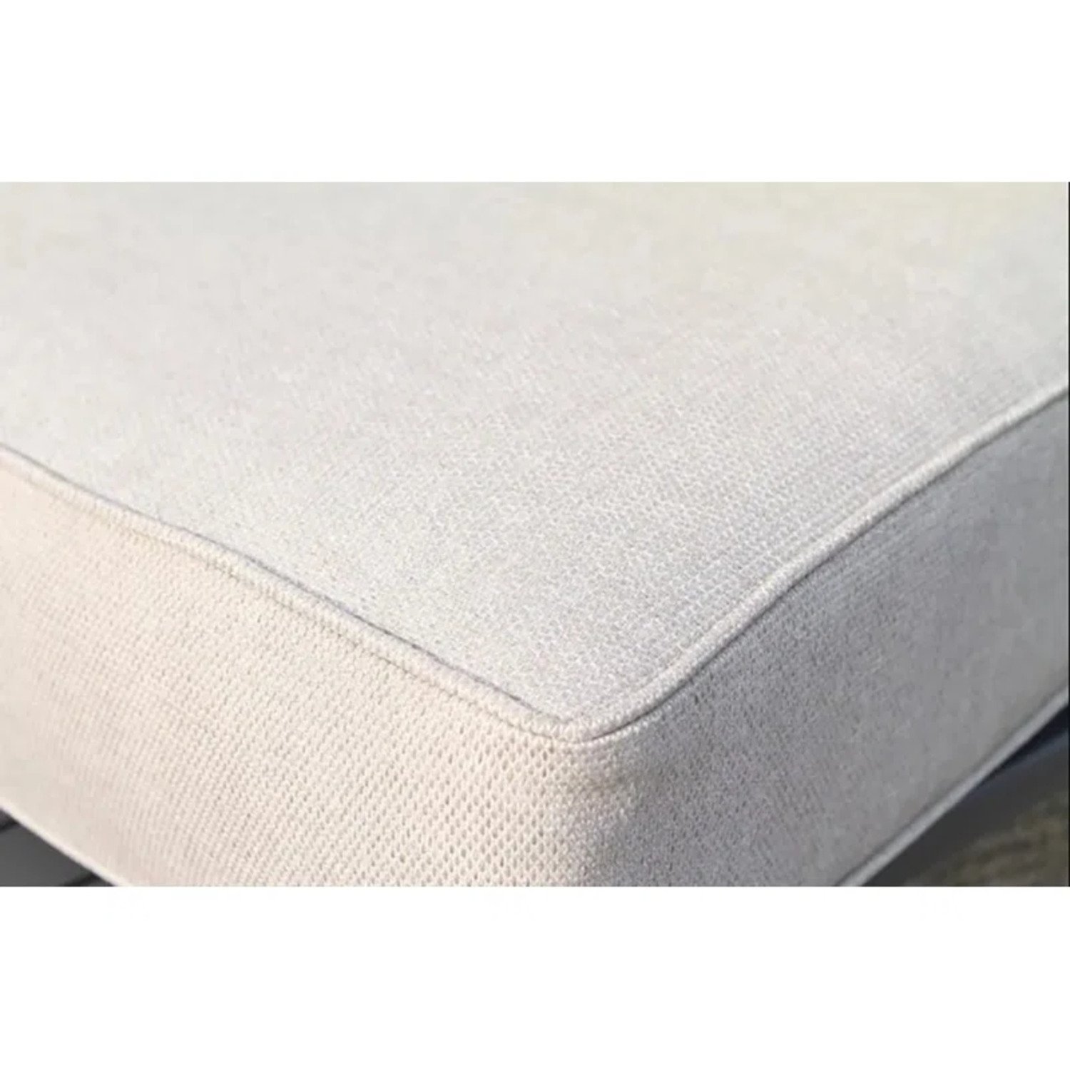 6 Piece Rattan Wicker Patio Set With Cushions, All Weather - Gray Mix - Image 5