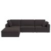 Cecilia - Modular Corner Sectional, Modern Sofa - Gray - Image 7