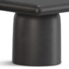 Zachary - 2 Piece Set Cast Aluminum Coffee Table - Black - Image 9