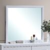 Glasgow - Mirror With Laminate And Low Distortion Glass - White - Image 2