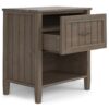 Lev - Bedside Table - Smoky Brown - Image 10